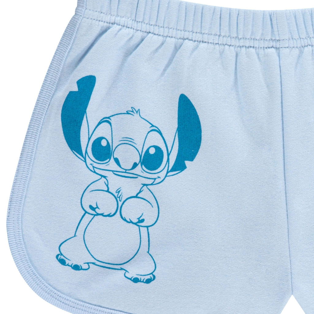 Disney Girls Lilo & Stitch Cosplay Hoodie Set - Stitch Costume Hoodie and Shorts Set -Little and Big Girl Sizes 4-16