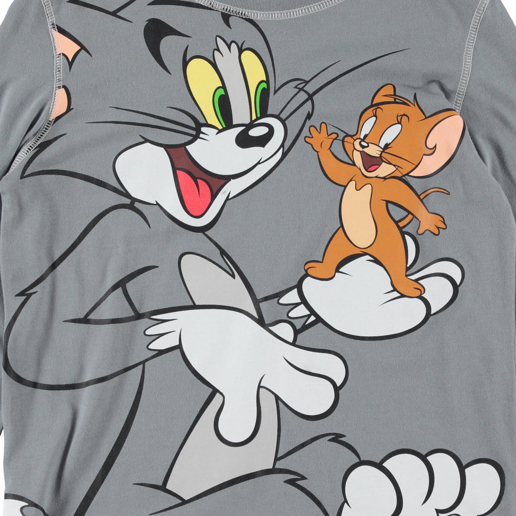 Boys Tom and Jerry Long Sleeve T-Shirt - Sizes 4-16