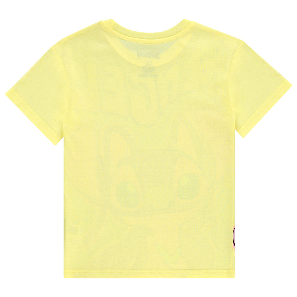 Disney Lilo and Stitch Girls Short Sleeve T-Shirt- Stitch & Angel Girls Tee with Rhinestones Sizes 4-16