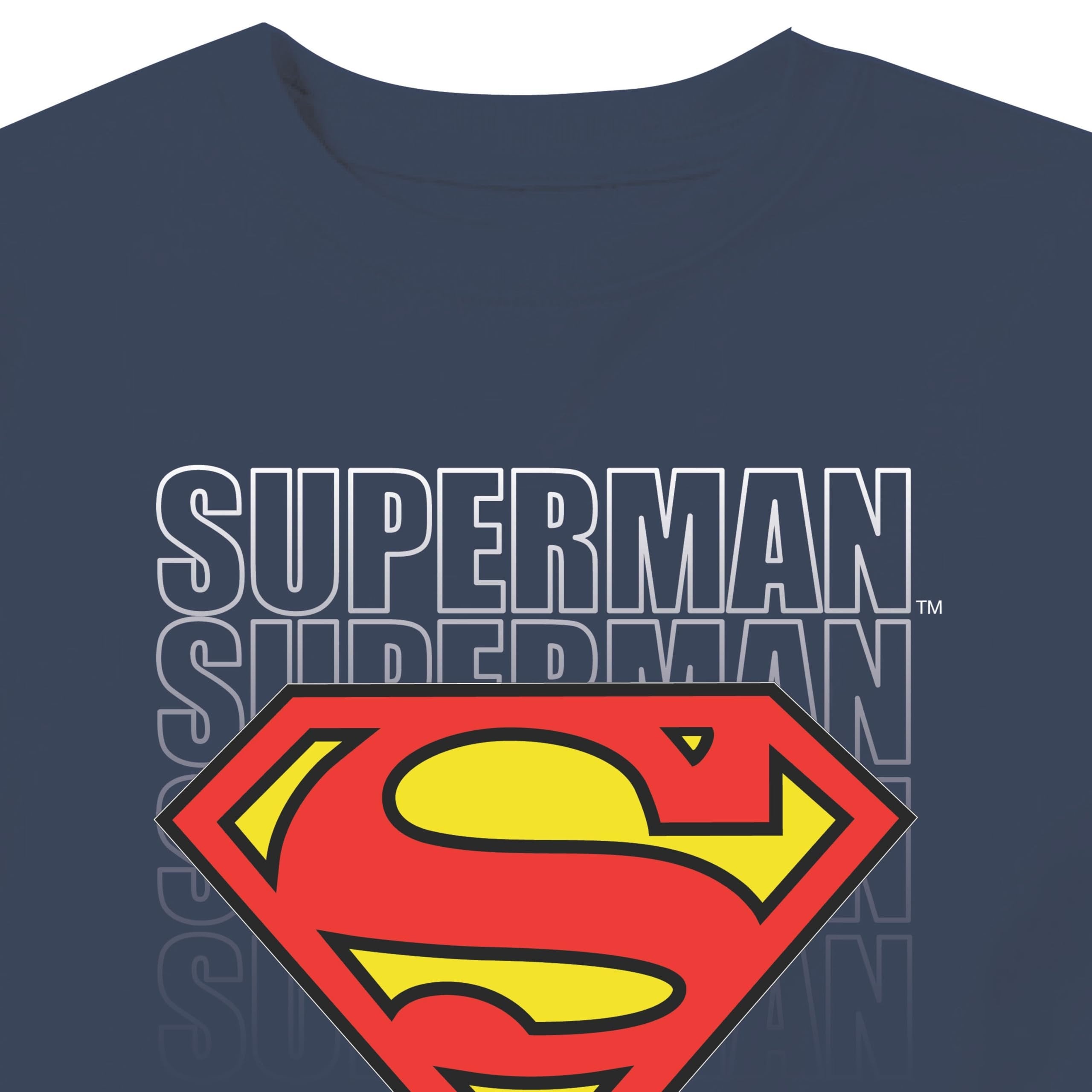 Navy Classic Toddler Boys Superman Forever Logo T-Shirt – Sizes 2T, 3T, 4T