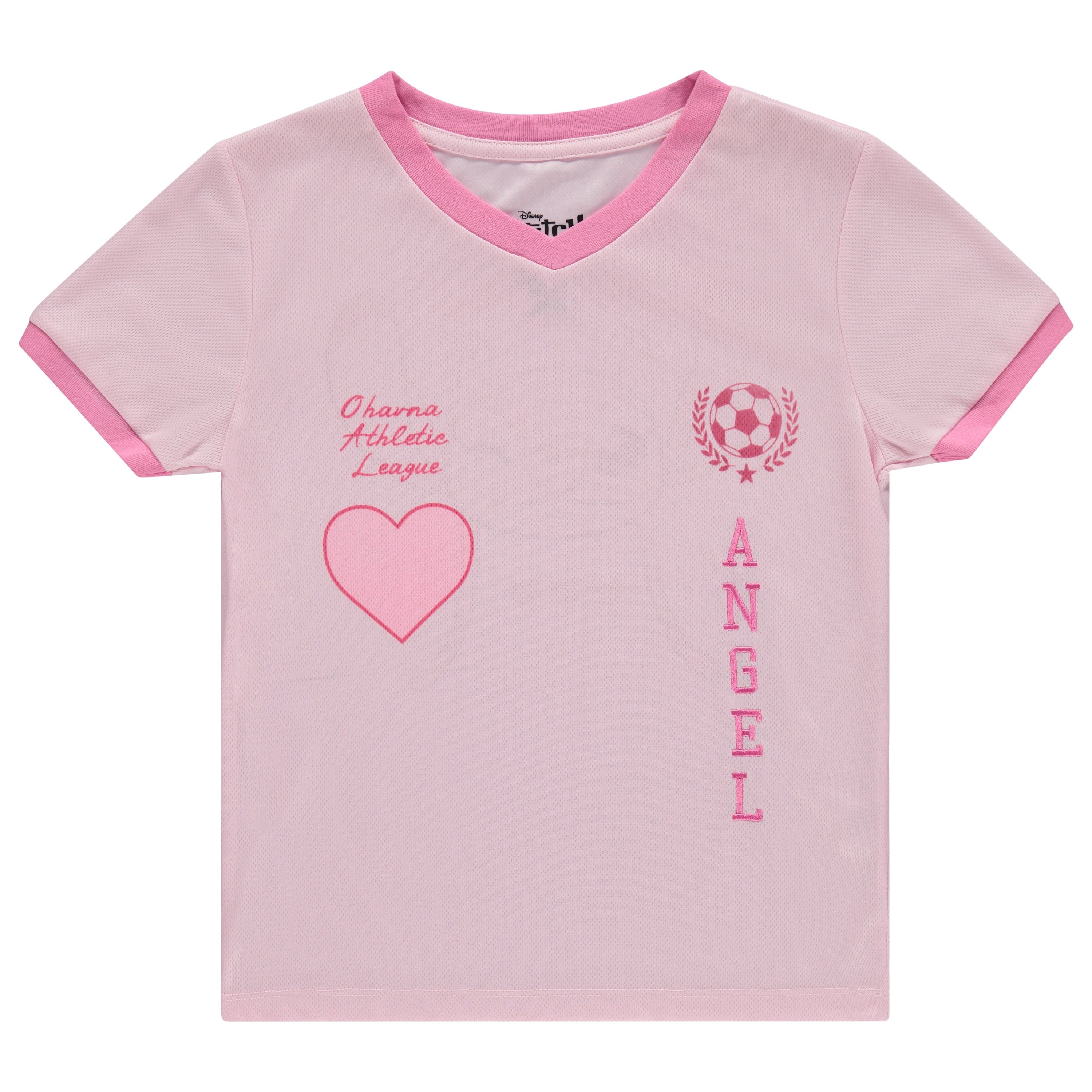 Disney Girls Lilo & Stitch Soccer Jersey T-Shirt - Girls Sizes 4-16