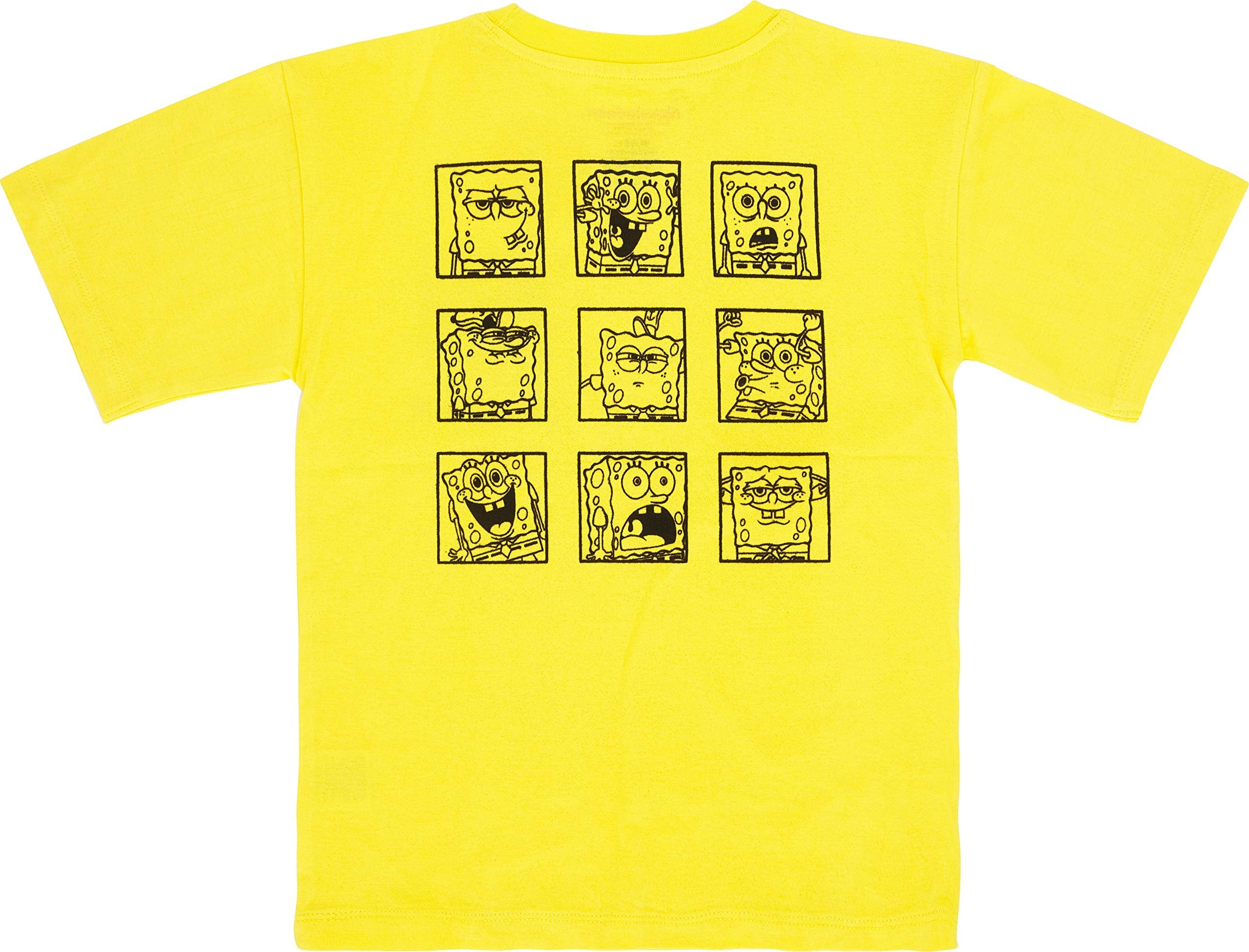 SpongeBob SquarePants Girls Biker Shorts and Oversized Cozy T-Shirt- 2- Piece Set