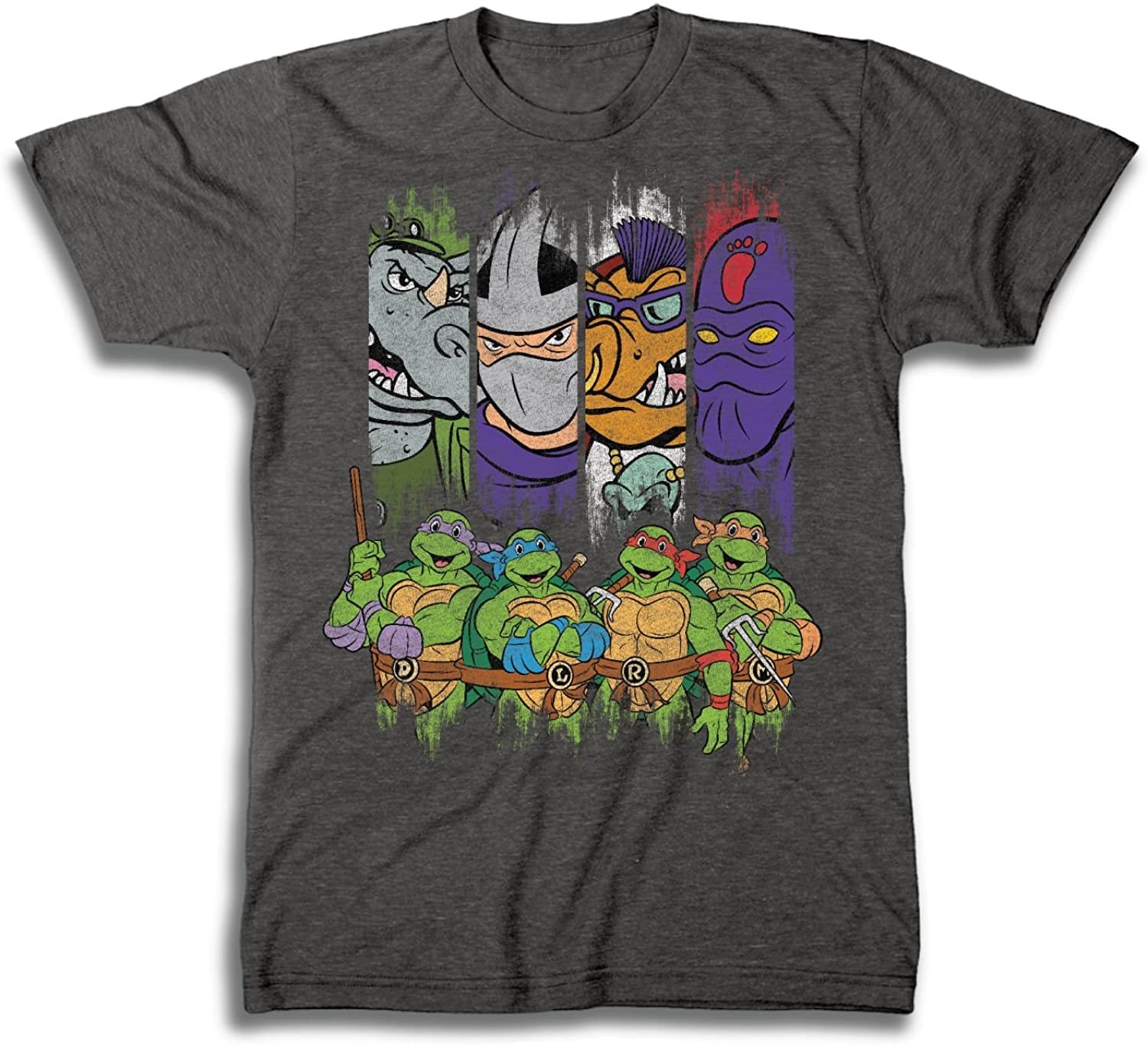 Nickelodeon Men's Teenage Mutant Ninja Turtles TMNT Logo T-Shirt