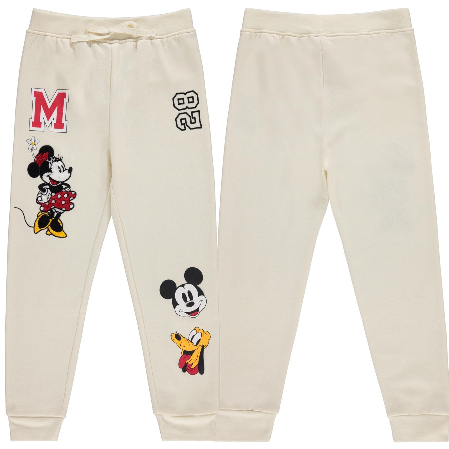 Disney Girls Lilo and Stitch Jogger Sweatpants with Minnie Mouse & Disney Princesses, Little and Big Girls Sizes 4-16