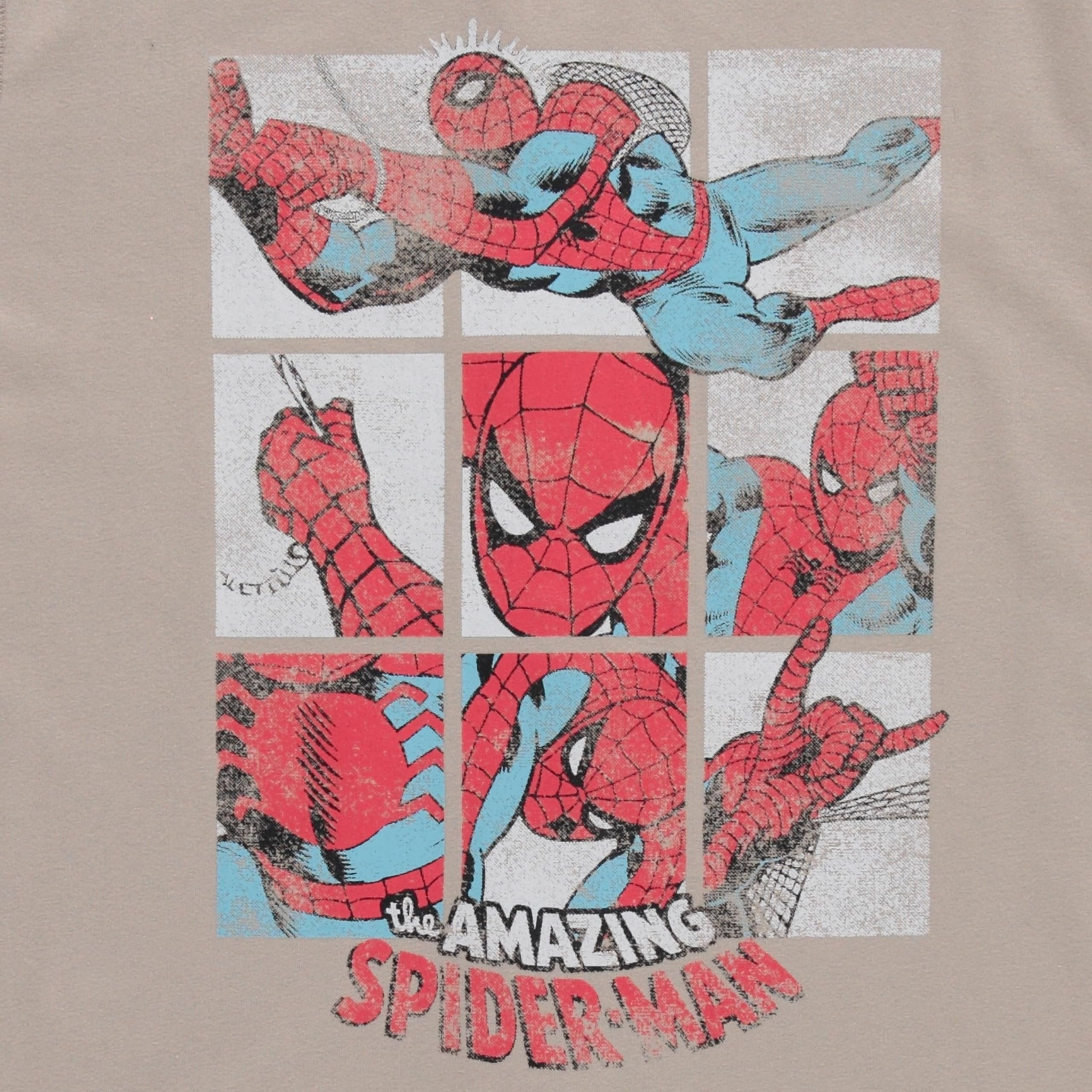 Marvel Boys Comic Avengers Adaptive T-Shirt & Cargo Sweatpants Set, Super Heros Clothing Little and Big Boys Sizes
