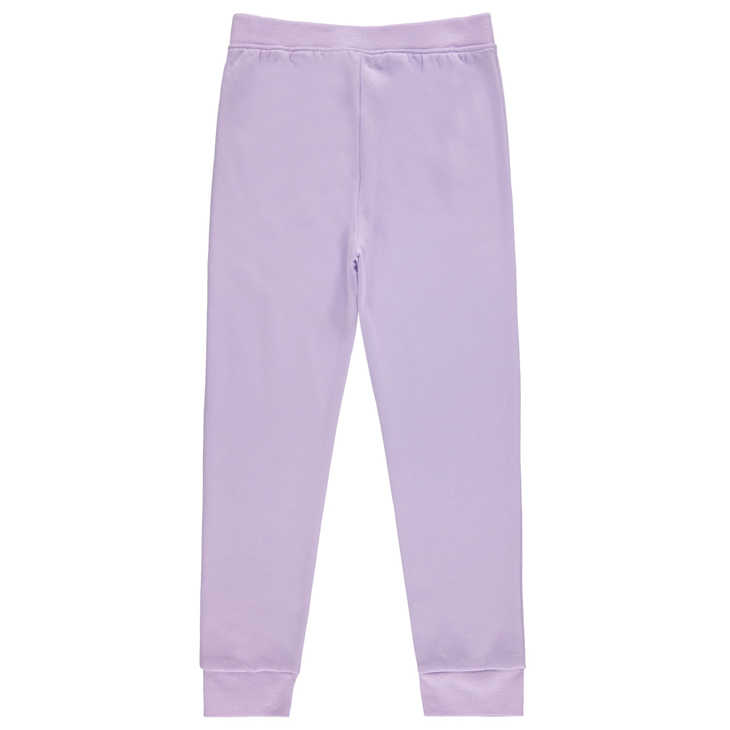 Disney Girls Lilo and Stitch Jogger Sweatpants with Minnie Mouse & Disney Princesses, Little and Big Girls Sizes 4-16