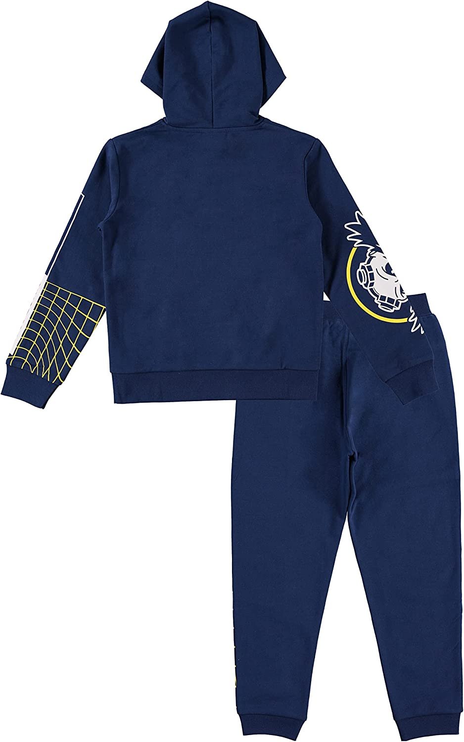 FREEZE Boys Sonic Hoodie and Jogger Sweatpants - Sonic The Hedgehog Boys 2-Piece Outfit Set sizes 4-16
