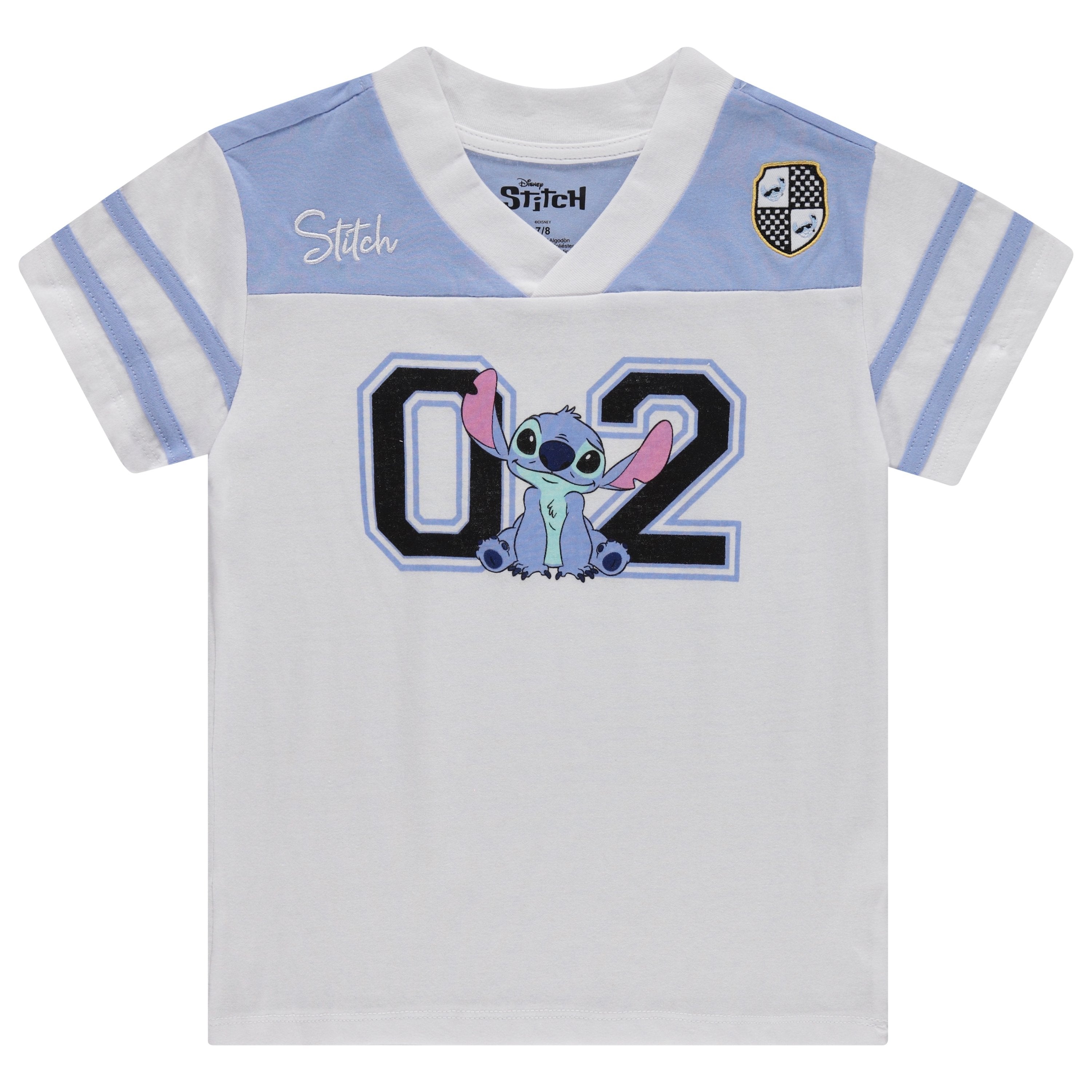 Disney Girls Lilo & Stitch Soccer Jersey T-Shirt - Girls Sizes 4-16