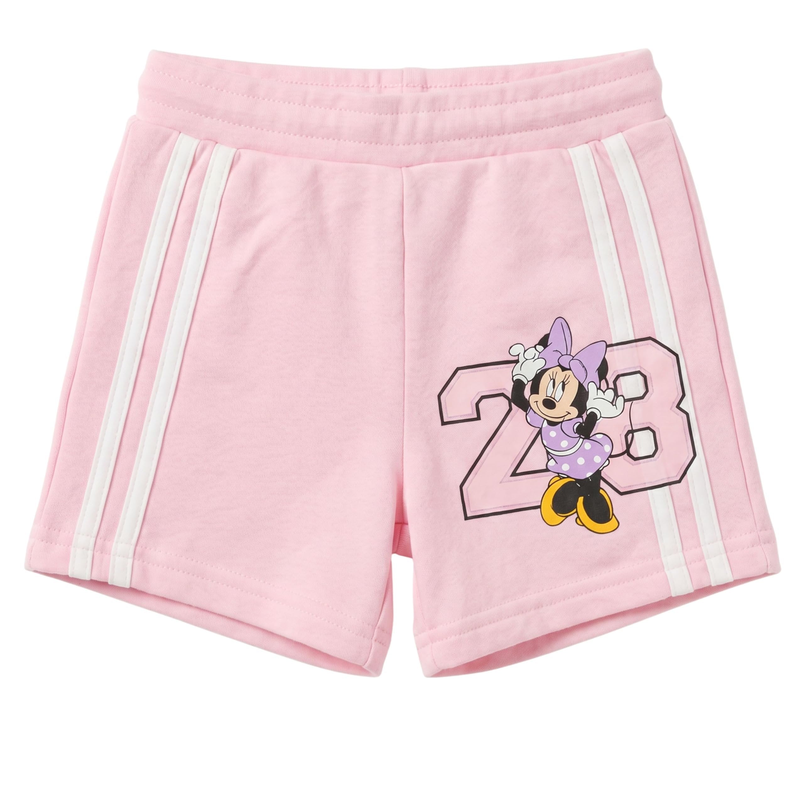 Disney Minnie Mouse Girls Soccer Jersey & Shorts Set, Pink 2-Piece Outfit, Toddler & Little Girls Sizes 2T-6X
