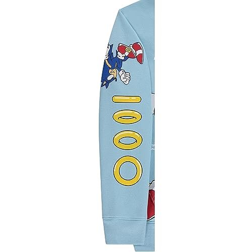 Boys Sonic The Hedgehog Pullover Hoodie- Sonic, Tails, Shadow and Knuckles Sizes 4-7