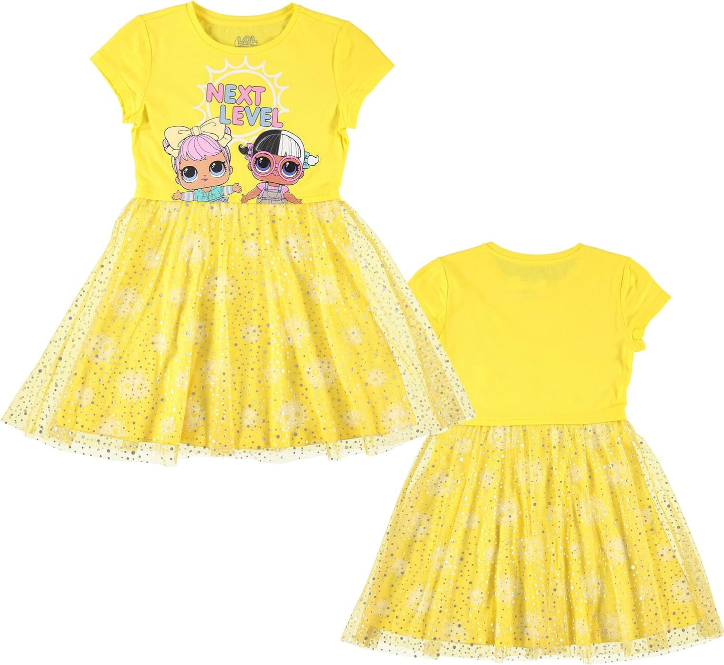 L.O.L. Surprise! Girls' Tutu Dress with Tulle Skirt