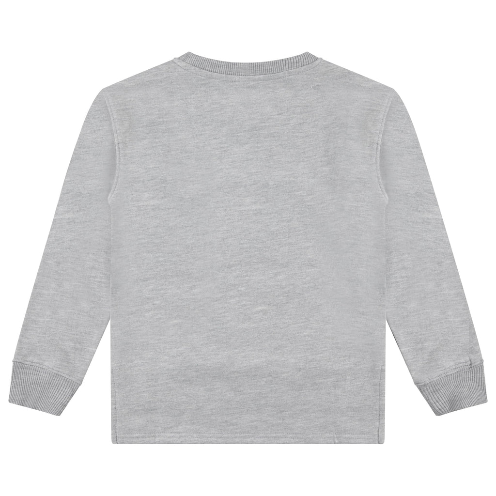 Minnie Mouse Girls Sweatshirt -Jumbo Print and Embroidery Minnie Mouse Sweater- Sizes 4-16