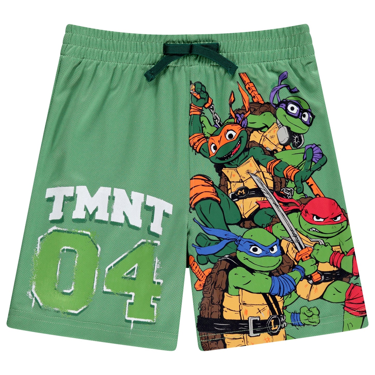 Teenage Mutant Ninja Turtles Boys Basketball Jersey Shirt and Shorts Clothing Set- Little and Big Boys Sizes 4-20