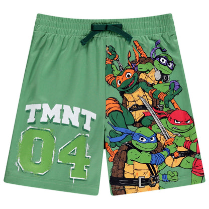 Teenage Mutant Ninja Turtles Boys Basketball Jersey Shirt and Shorts Clothing Set- Little and Big Boys Sizes 4-20
