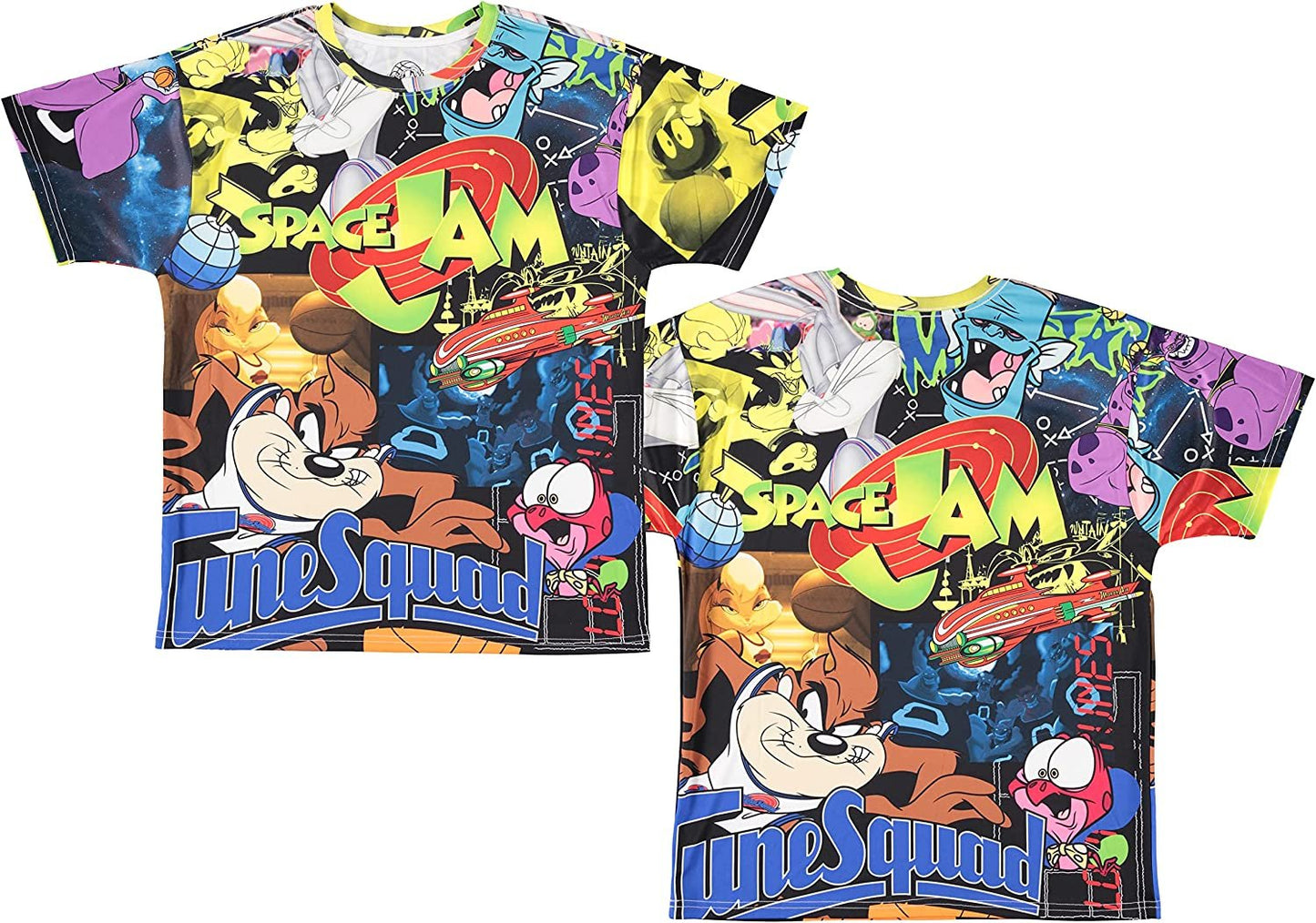 Men's Space Jam A New Legacy Short Sleeve T-Shirt- Looney Tunes Tune Squad Bugs Bunny T-Shirt