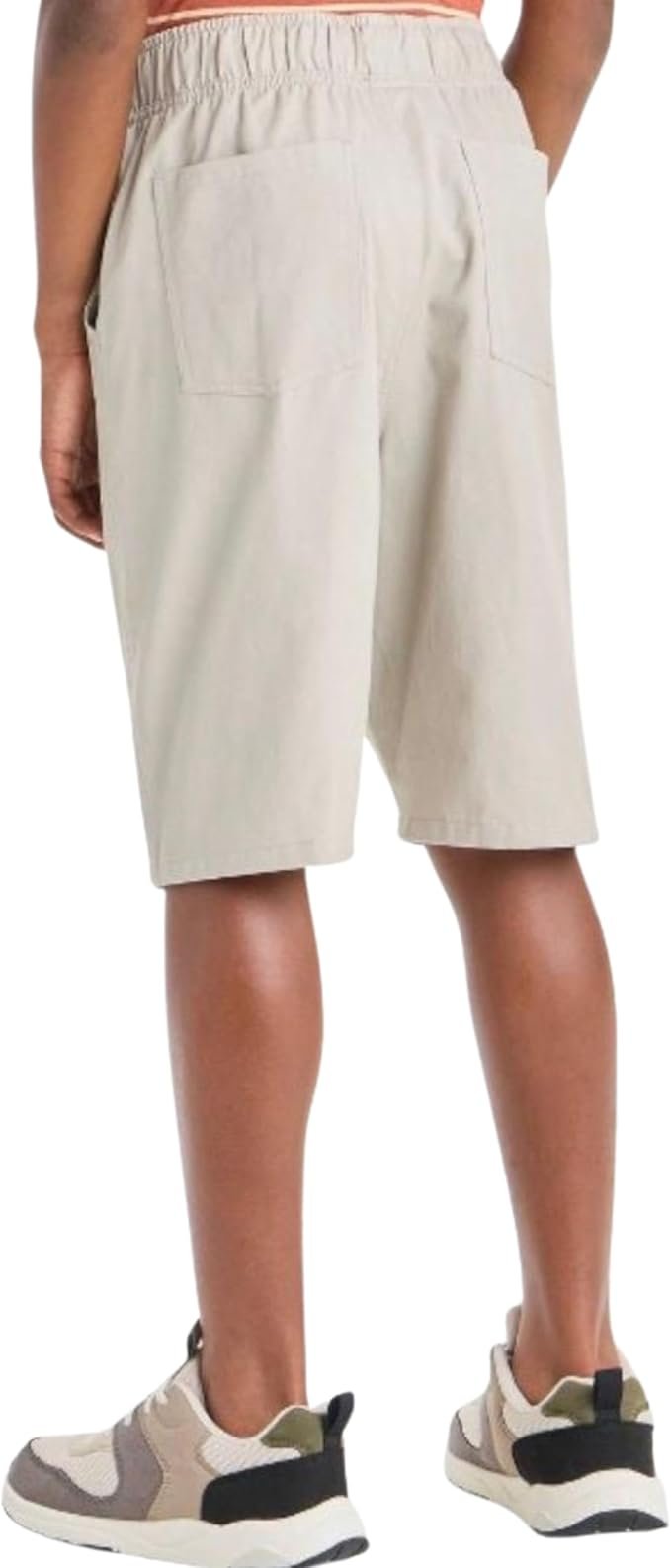 Boys’ Pokemon Pikachu Beach Shorts – Casual Khaki Pull-On Shorts with Pockets, Sizes XS–M