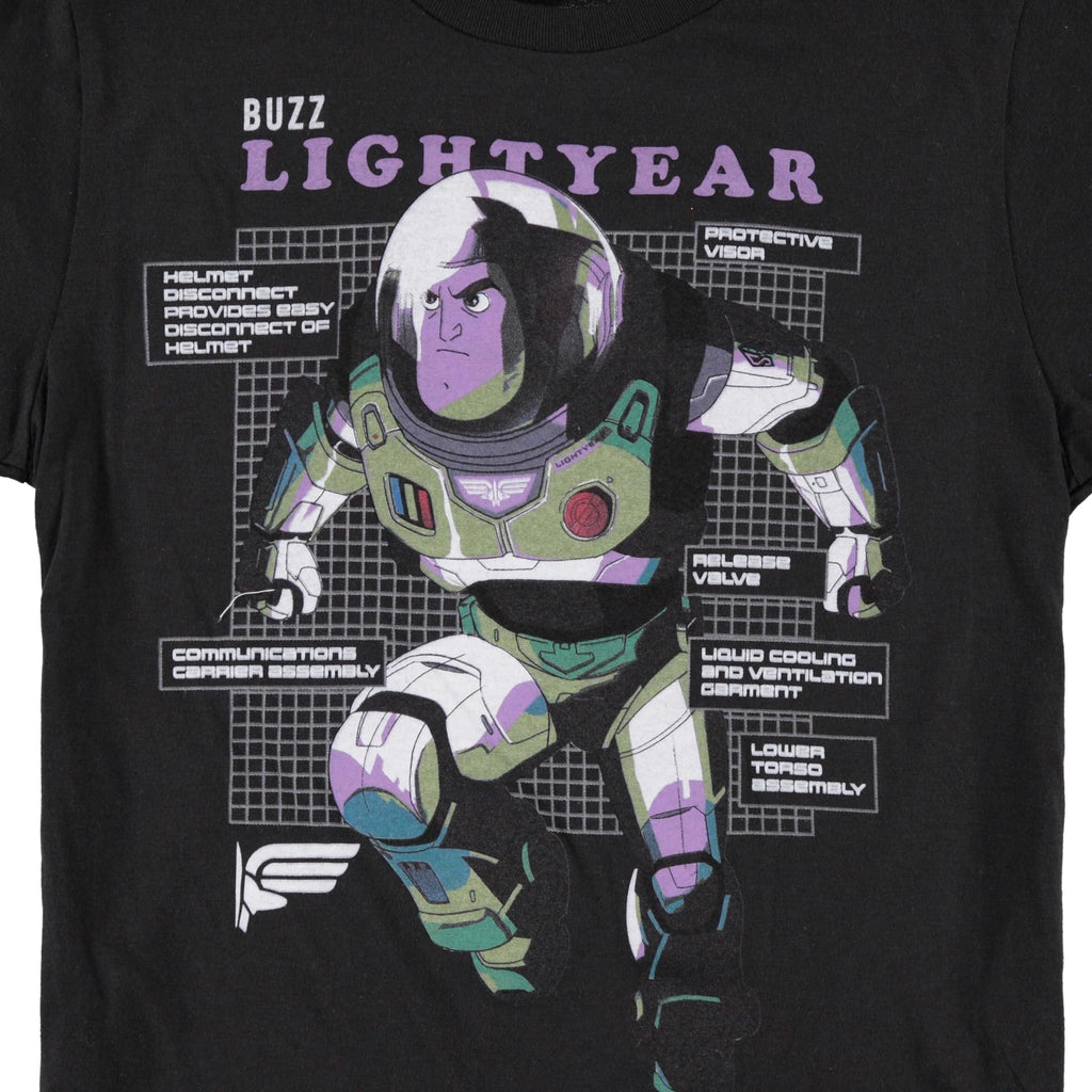 Disney Toy Story Boys Buzz Lightyear T-Shirt - Air Brushed Design Toy Story Boys T-Shirt