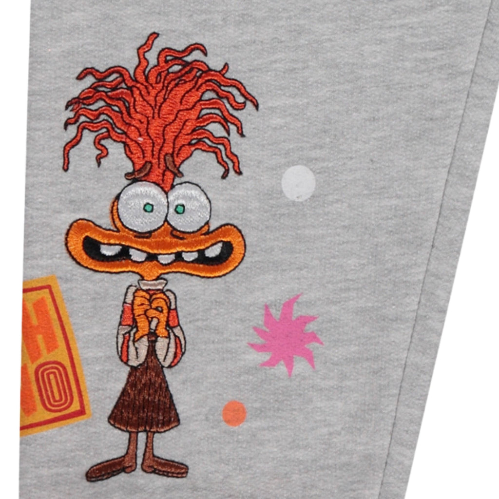 Disney Movie Inside Out Girls Jogger Sweatpants Emotions in Motion, Little and Big Girls Sizes 4-16