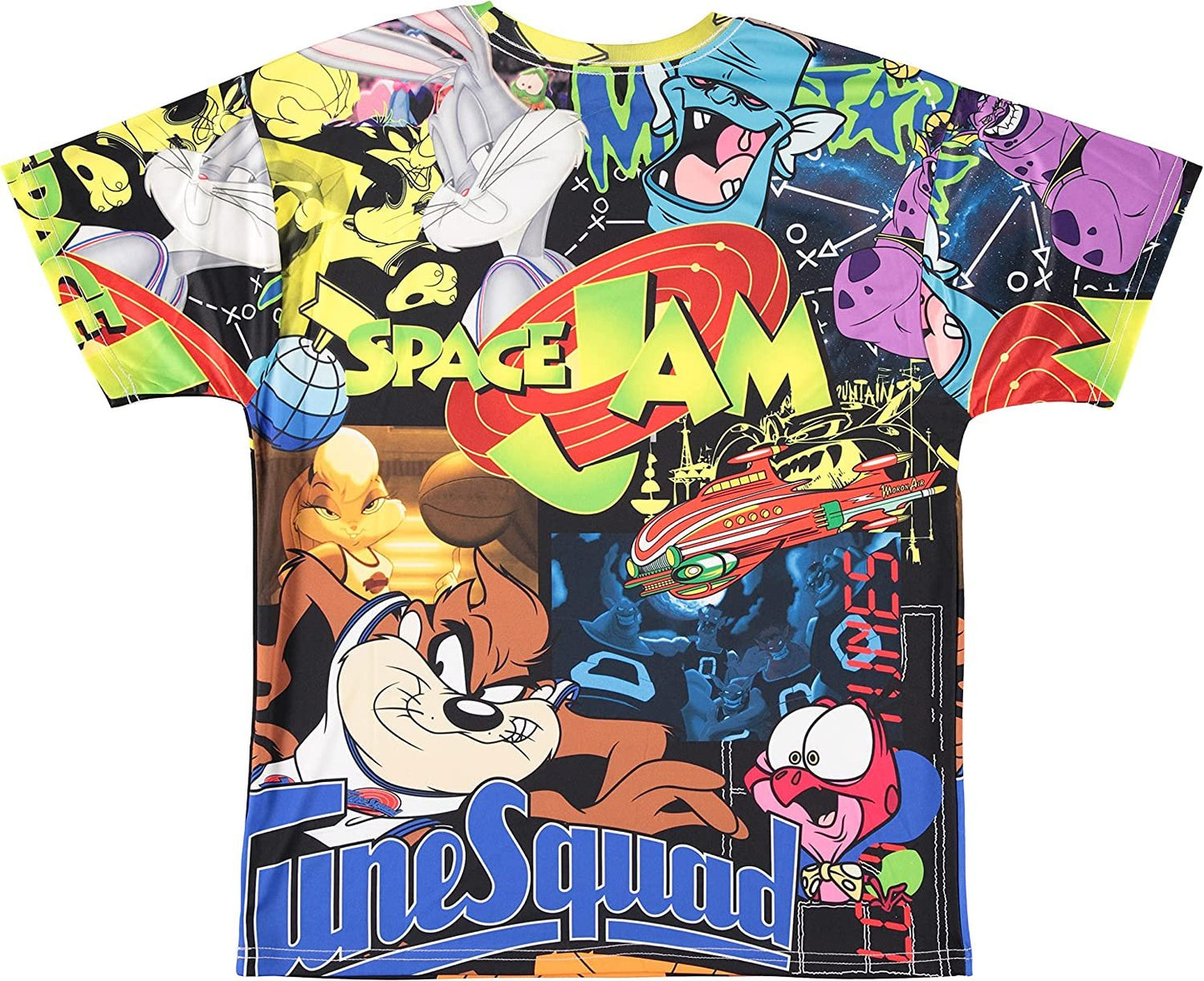 Men's Space Jam A New Legacy Short Sleeve T-Shirt- Looney Tunes Tune Squad Bugs Bunny T-Shirt