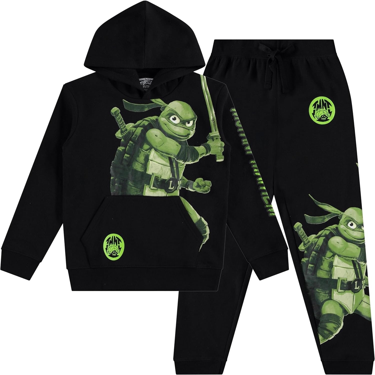 Teenage Mutant Ninja Turtles Pullover Hoodie and Jogger Sweatpants Set, Little and Big Boys Sizes 4-20