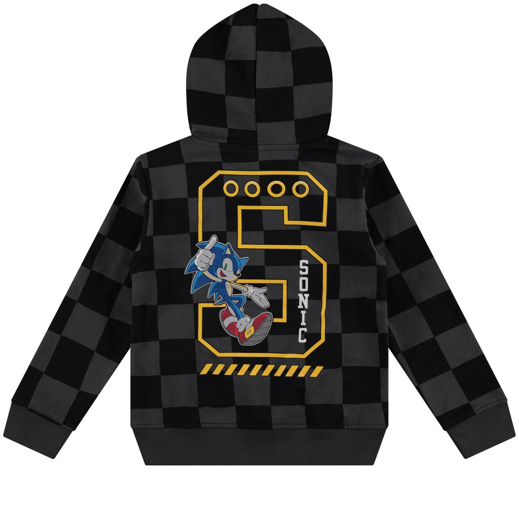 Boys Sonic The Hedgehog Pullover Hoodie- Sonic, Tails, Shadow and Knuckles Sizes 4-7