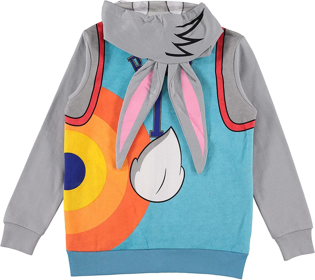 FREEZE Boys' Space Jam Hoodie and T-Shirt Clothing Set - Bugs Bunny Tune Squad Hoodie Sizes 4-18