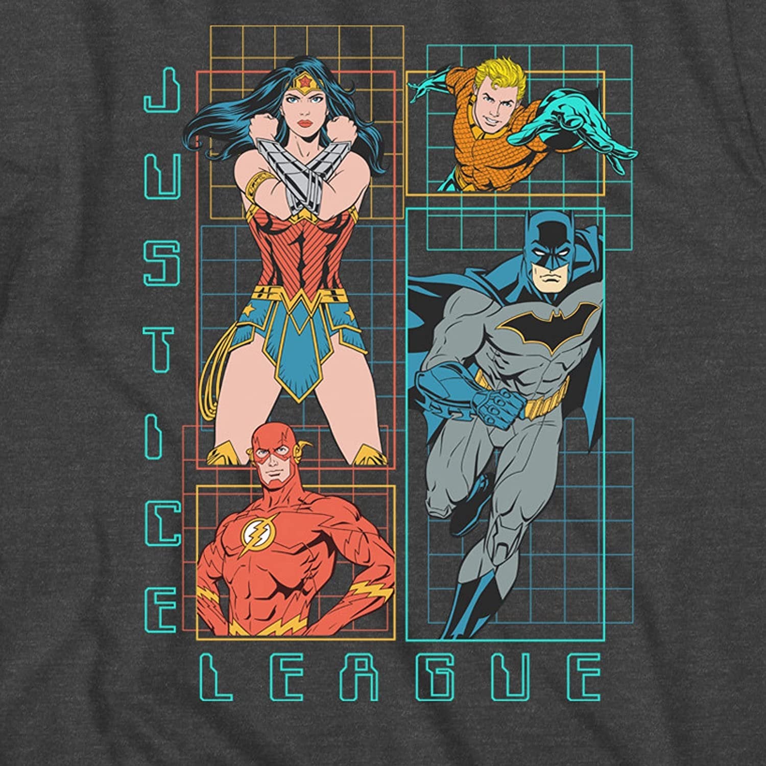 DC Comics Boys Justice League Super Hero T-Shirt
