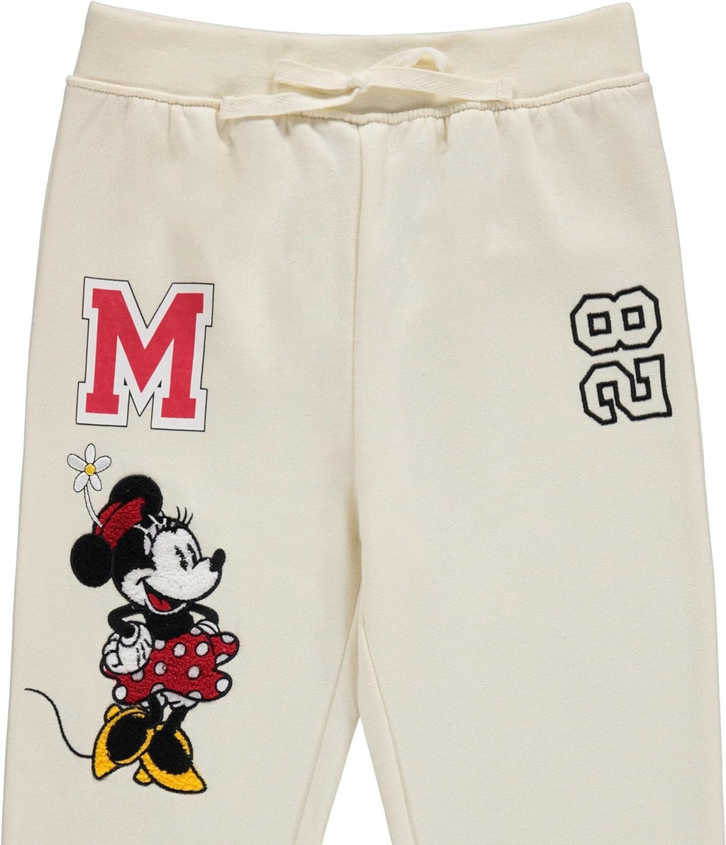 Disney Girls Lilo and Stitch Jogger Sweatpants with Minnie Mouse & Disney Princesses, Little and Big Girls Sizes 4-16