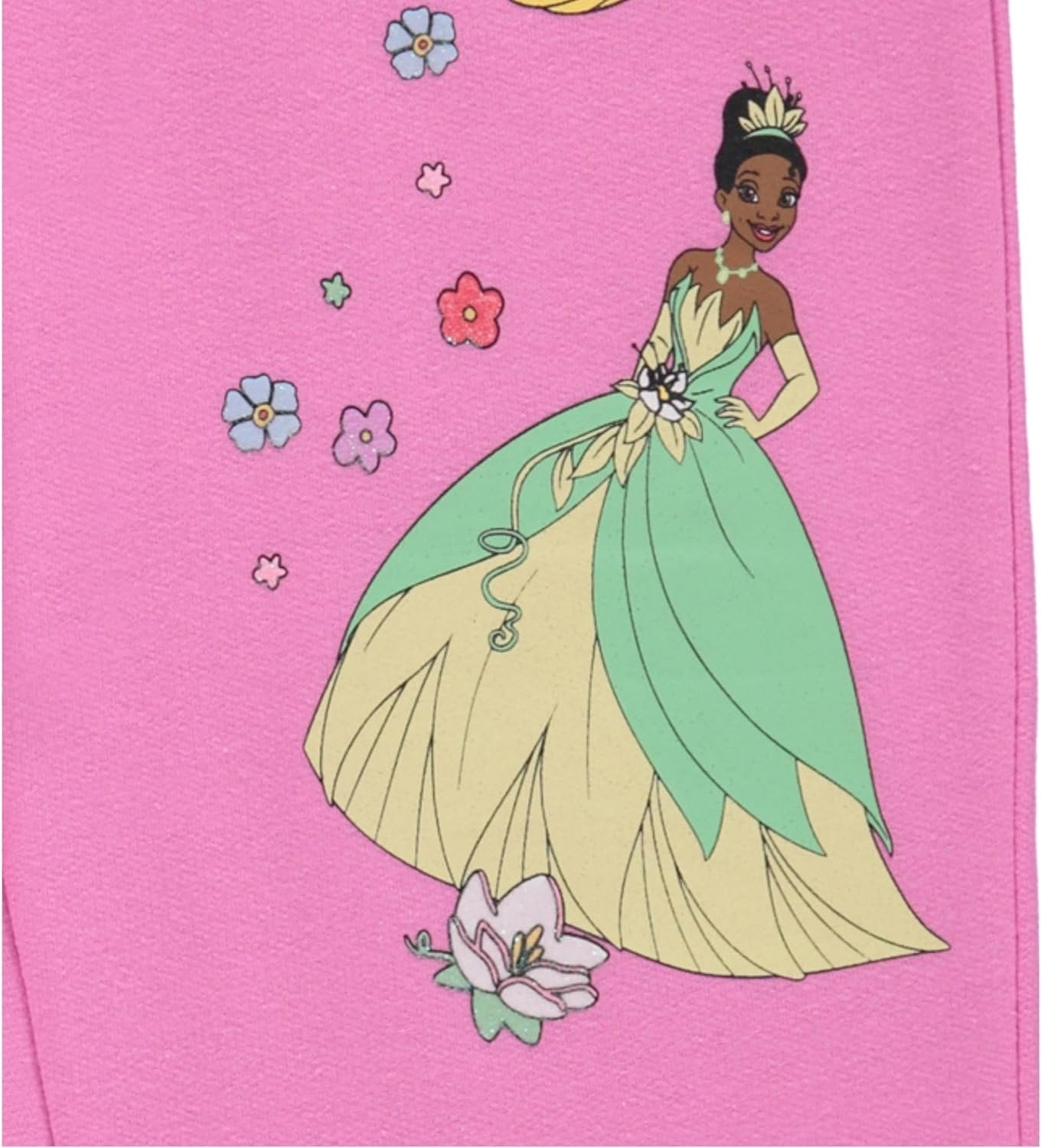 Disney Girls Lilo and Stitch Jogger Sweatpants with Minnie Mouse & Disney Princesses, Little and Big Girls Sizes 4-16