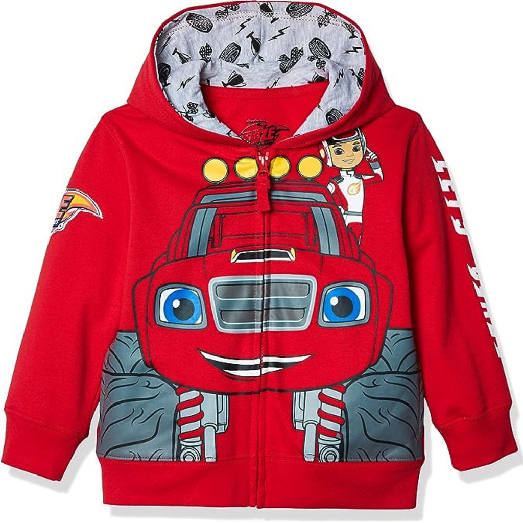 Nickelodeon Boys' Toddler Monster Machines Lets Blaze Hoodie