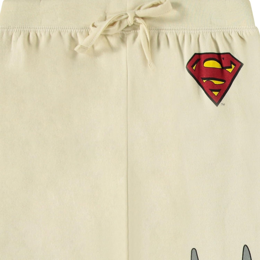 DC Comics Boys Pullover Hoodie and Jogger Sweatpants Set, Superman & Batman Sets for Little and Big Boys Sizes 4-20