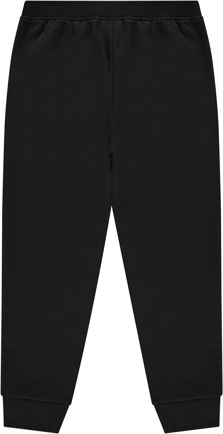 Disney Girls the Little Mermaid Movie Girls Fleece Skimmer Hoodie & Jogger 2pc Set - Ariel, Flounder, Sebastian