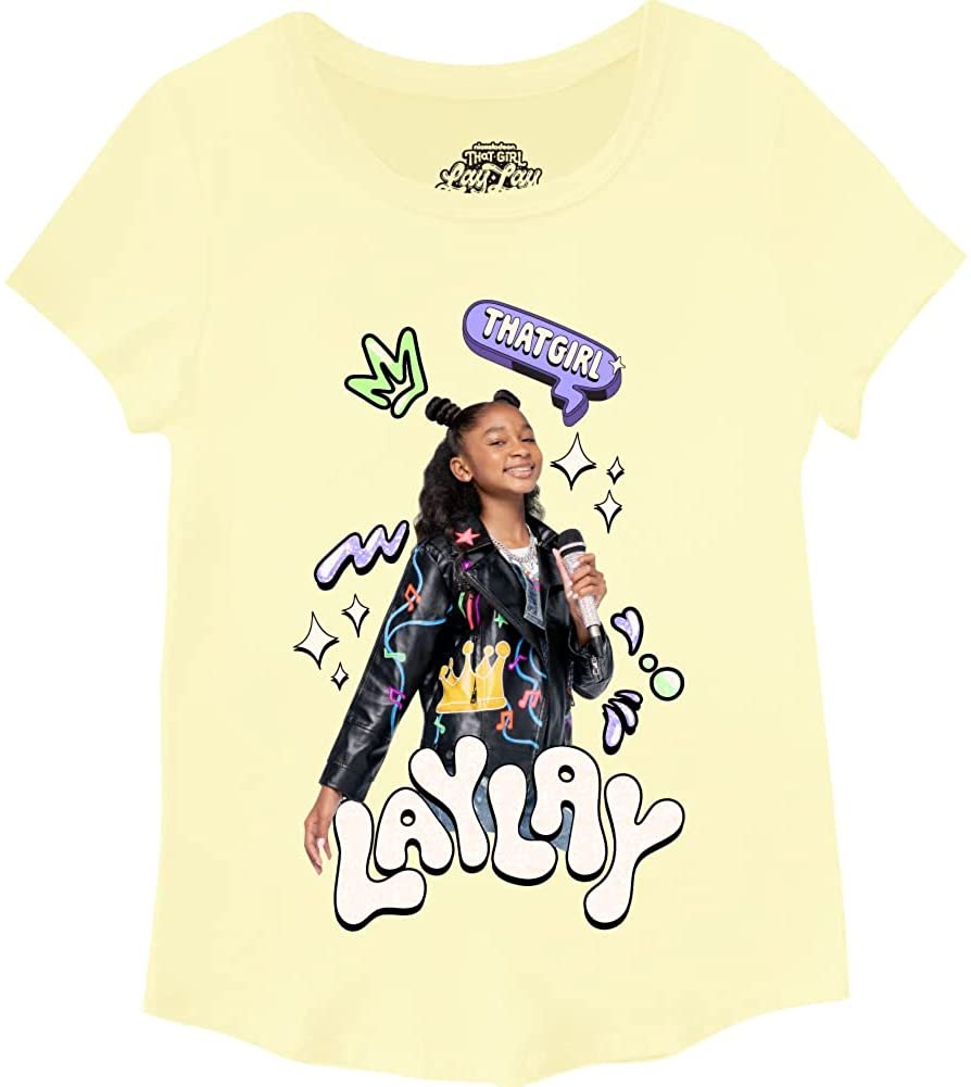 Girls' That Girl Lay Lay T-Shirt - Lay Lay Short Sleeve 2 Pack Bundle T-Shirt Sizes 4-16