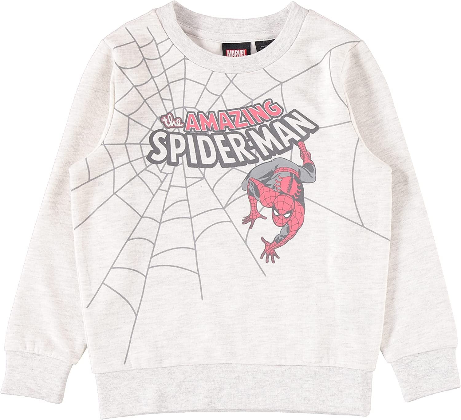 Marvel Spiderman Boys’ 2 Pack Fleece Sweatshirt Jogger Pants Set For Toddler Boys- Sizes 2T-5T