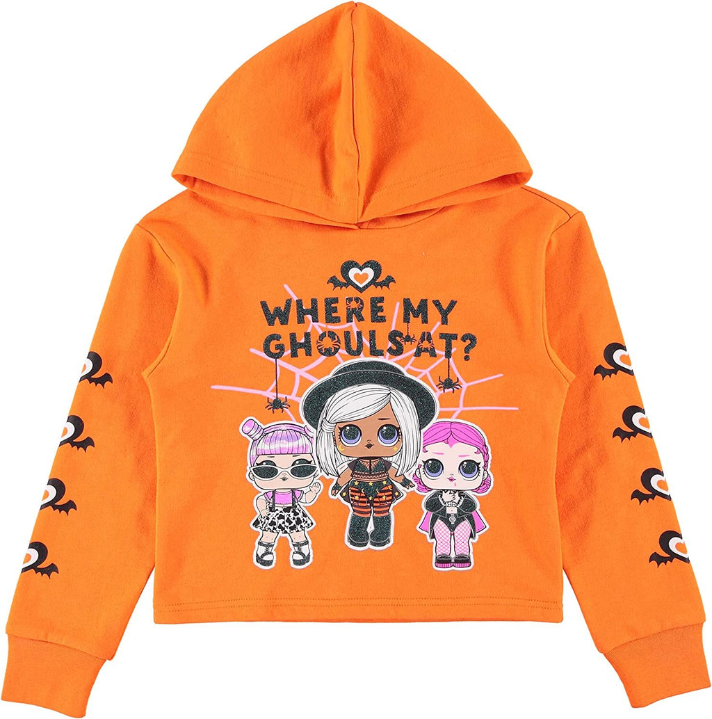 L.O.L. Surprise! Girls Halloween Hoodie- Diva & Kitty Queen Sizes 4-16