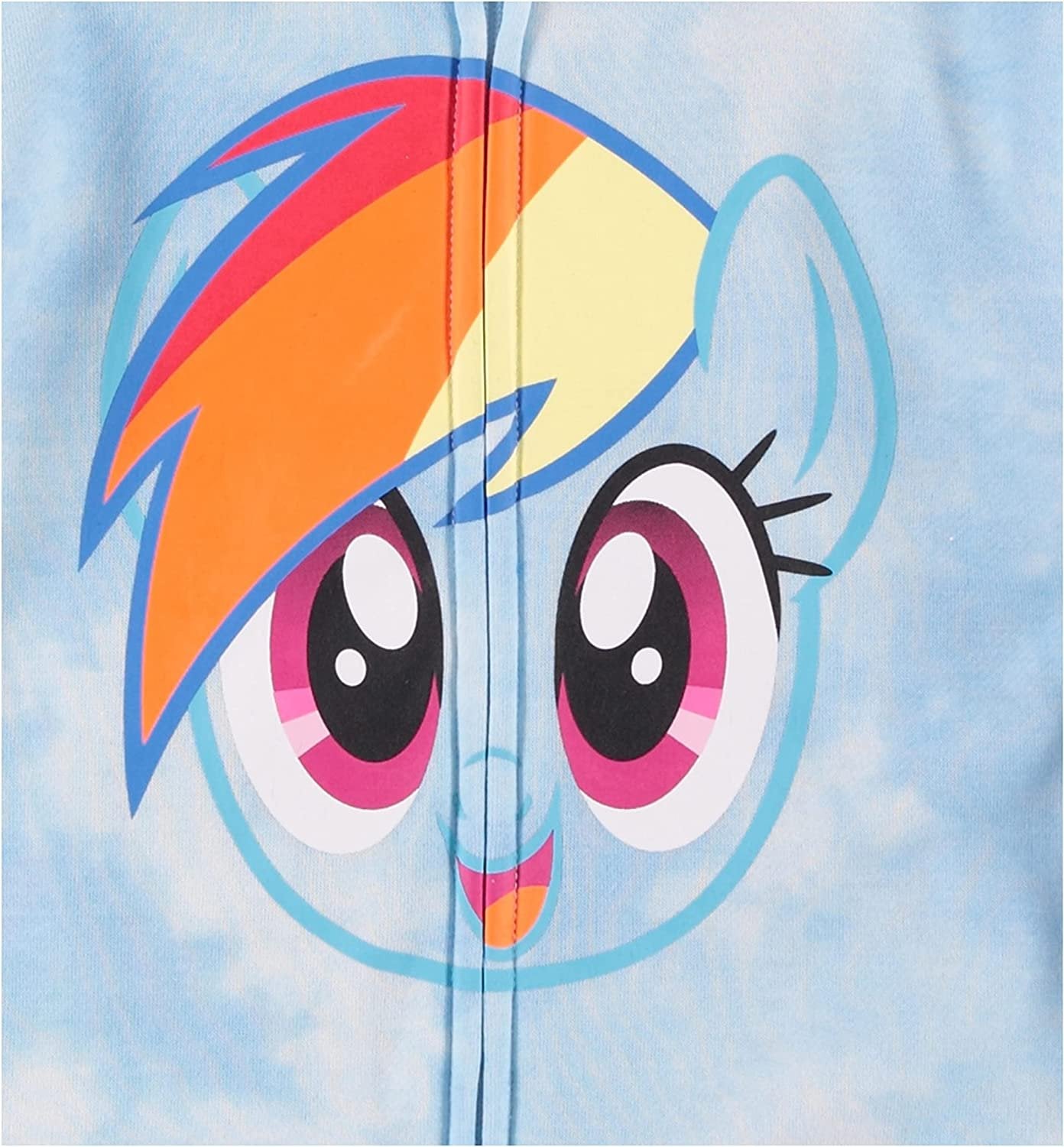 My Little Pony Magical Rainbow Dash Cosplay Hoodie for Girls - Super Soft & Fun for Playtime and Parties!