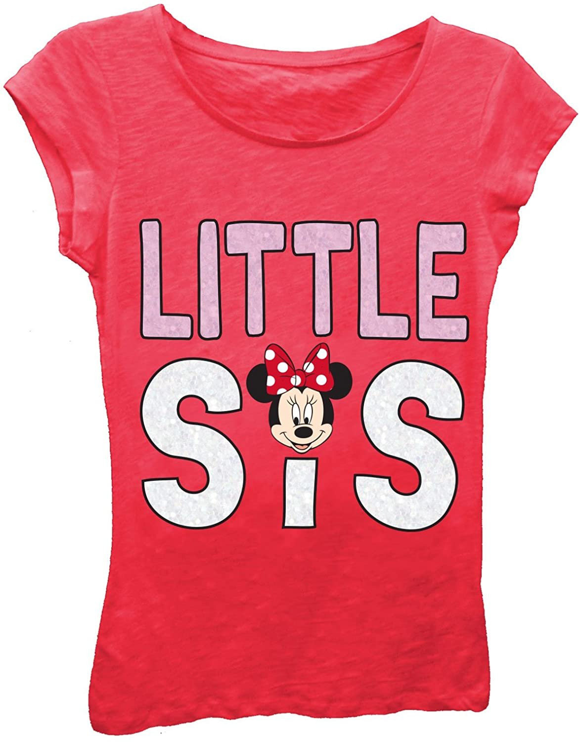 Disney Mickey and Minnie Mouse Siblings T-Shirt- Little Dude/Little Dudette