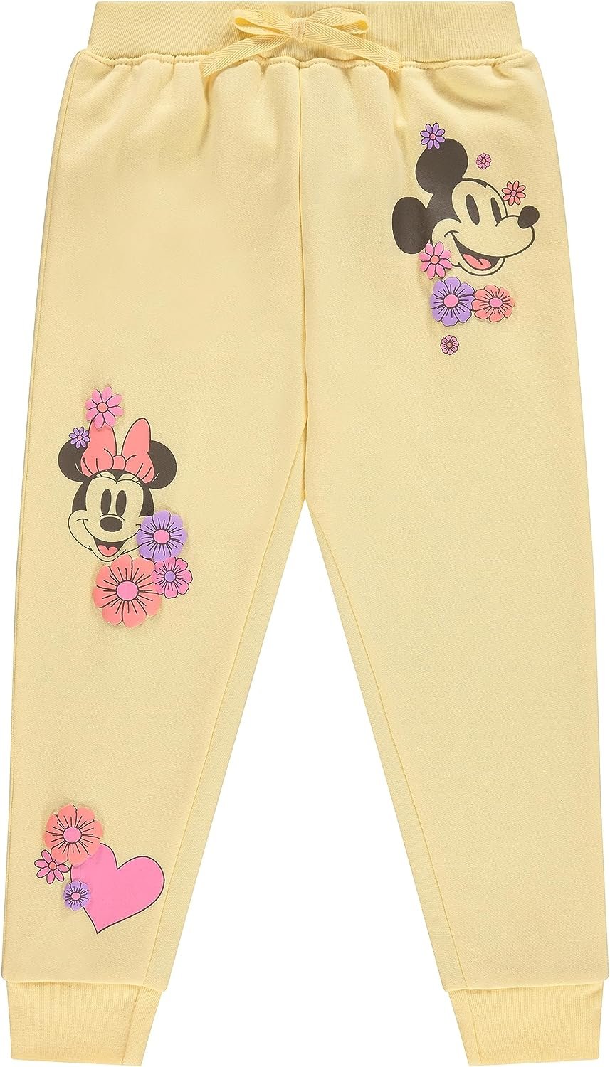 Disney Girls Minnie Mouse Hoodie and Jogger Clothing Set - Sizes 4-16