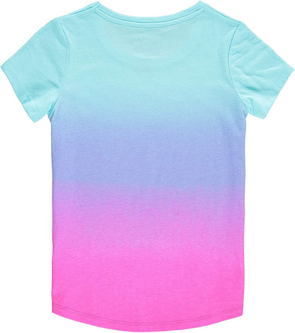 JoJo Siwa Girls' Tie Dye Short Sleeve T-Shirt and Leggings Set