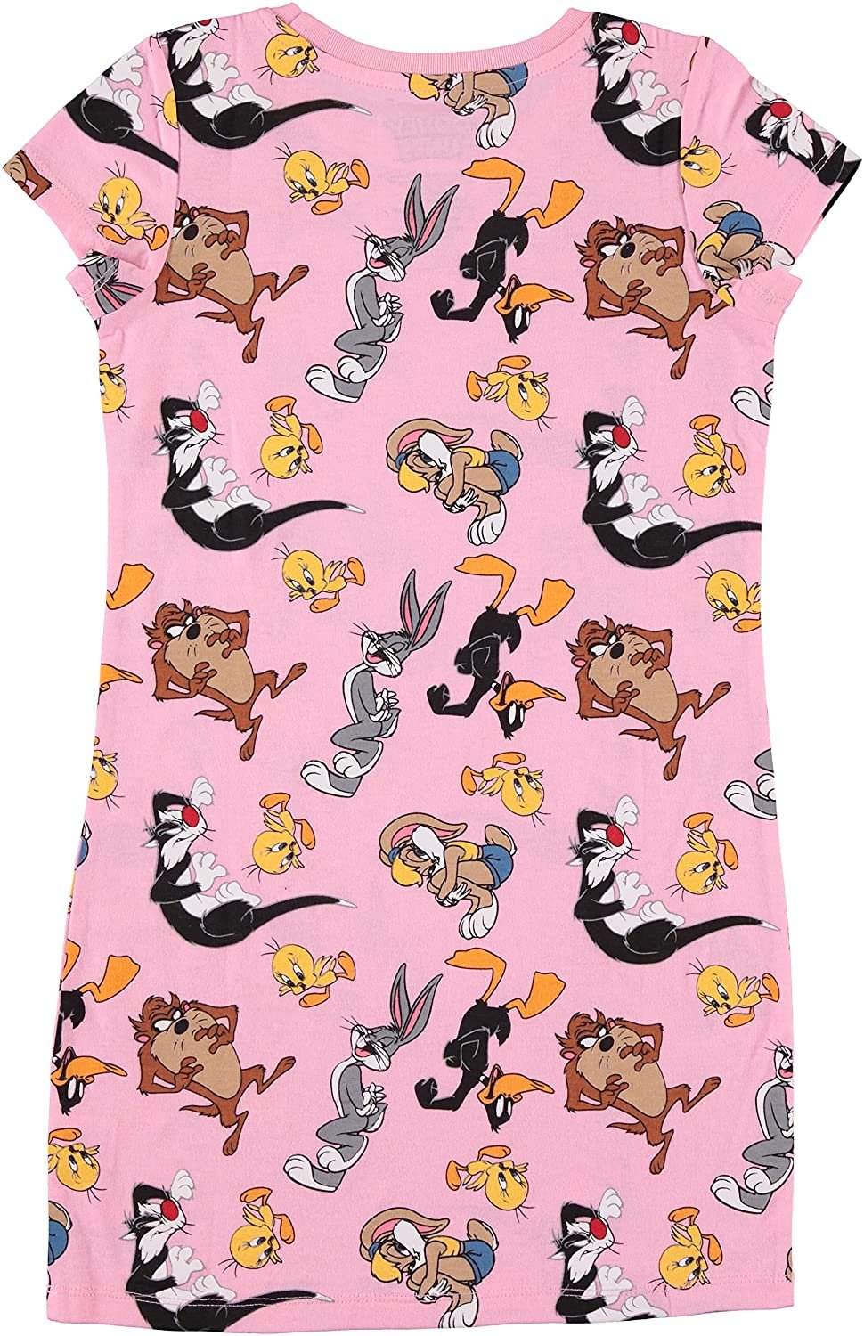 Looney Tunes Girls Dress Lola Bunny, Bugs Bunny, Tweety Bird - T-Shirt Dress