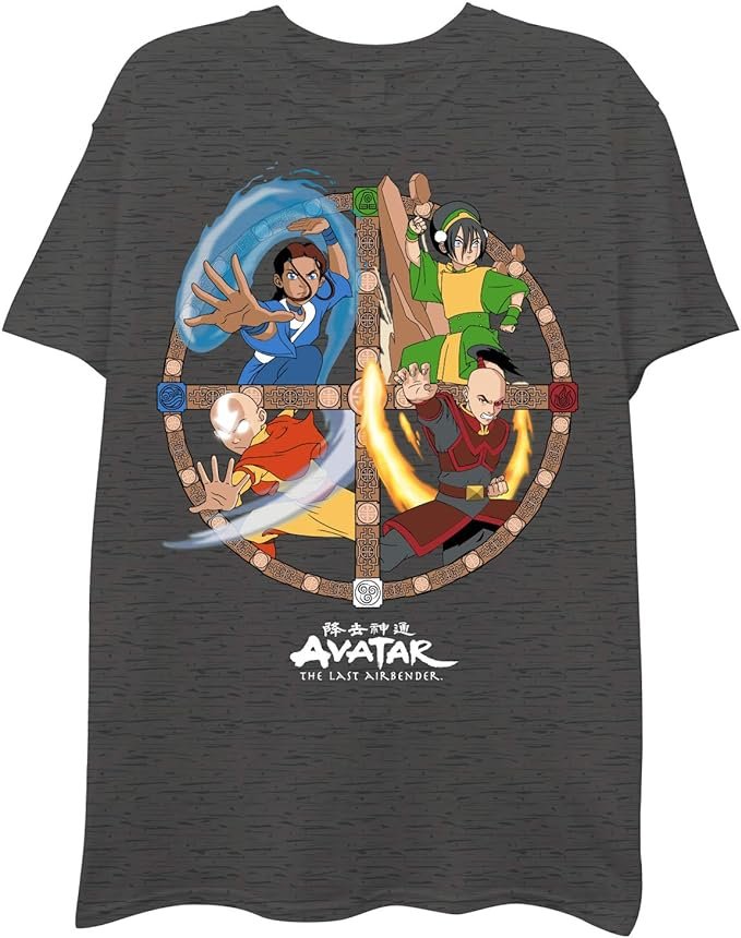 NICKELODEON AVATAR THE LAST AIRBENDER mens Graphic Tee