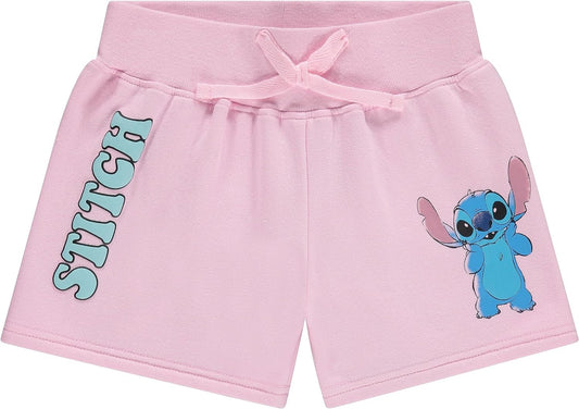 DISNEY Girls Lilo and Stitch Shorts- Little and Big Girls Sizes 4-16
