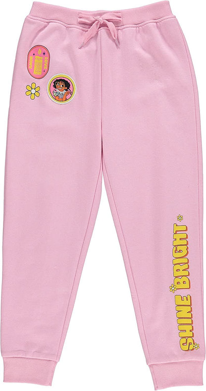 Disney Girls ENCANTO Hoodie and Jogger Clothing Set - Mirabel, Isabela and The Magic of Family 2 Piece Set Sizes 4-16