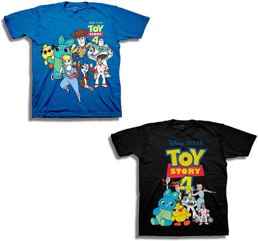 Toy Story Disney's Pixar Shirt - 2 Pack of Toy Story Tees -Buzz Lightyear,Sheriff Woody