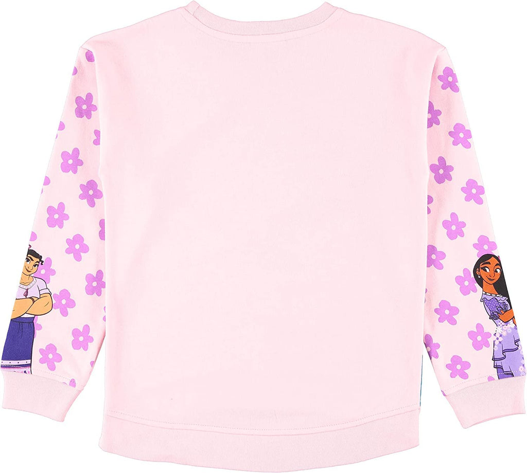 Disney Girls Encanto Sweatshirt - Mirabel, Isabela and Luisa - Sizes 2T-16