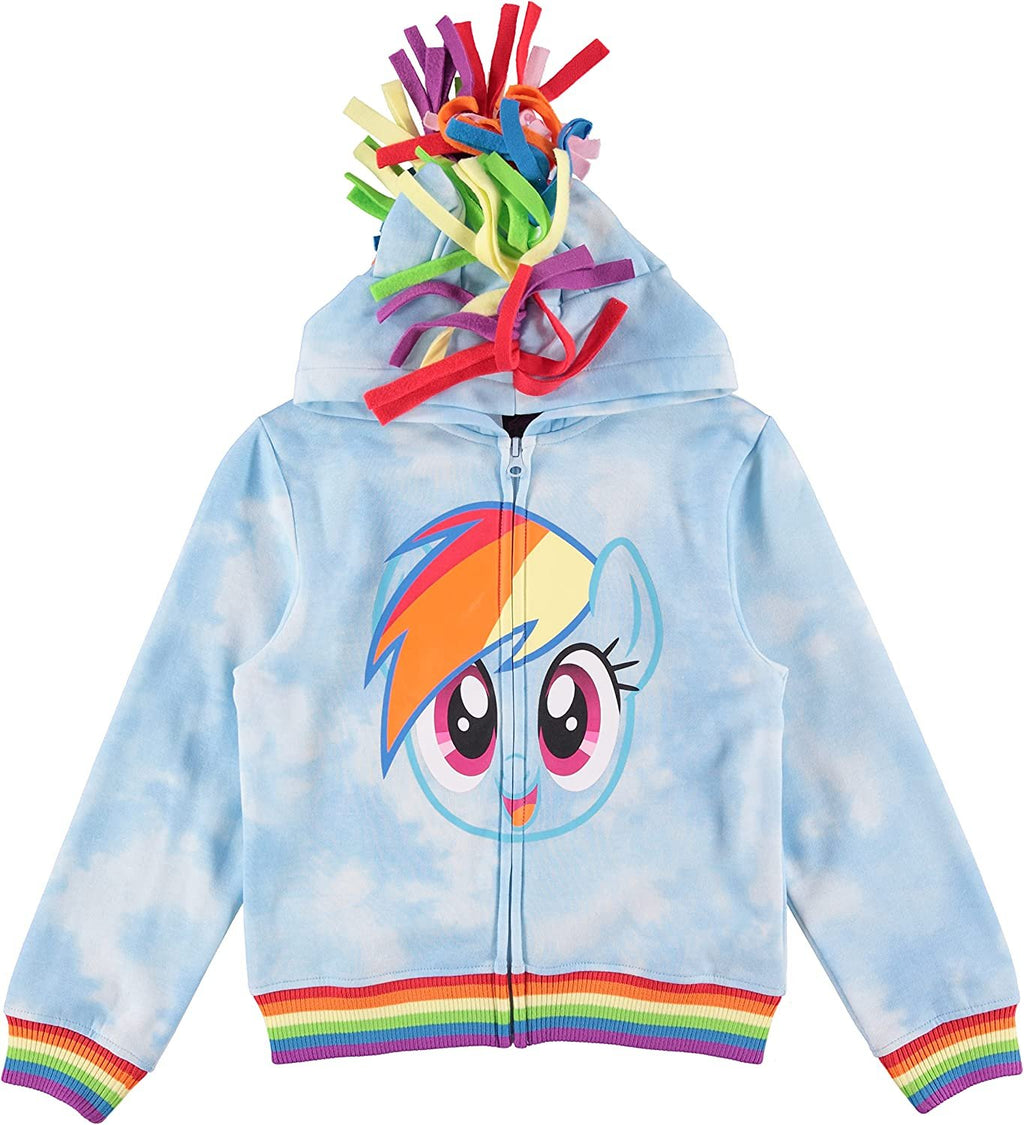 My Little Pony Magical Rainbow Dash Cosplay Hoodie for Girls - Super Soft & Fun for Playtime and Parties!