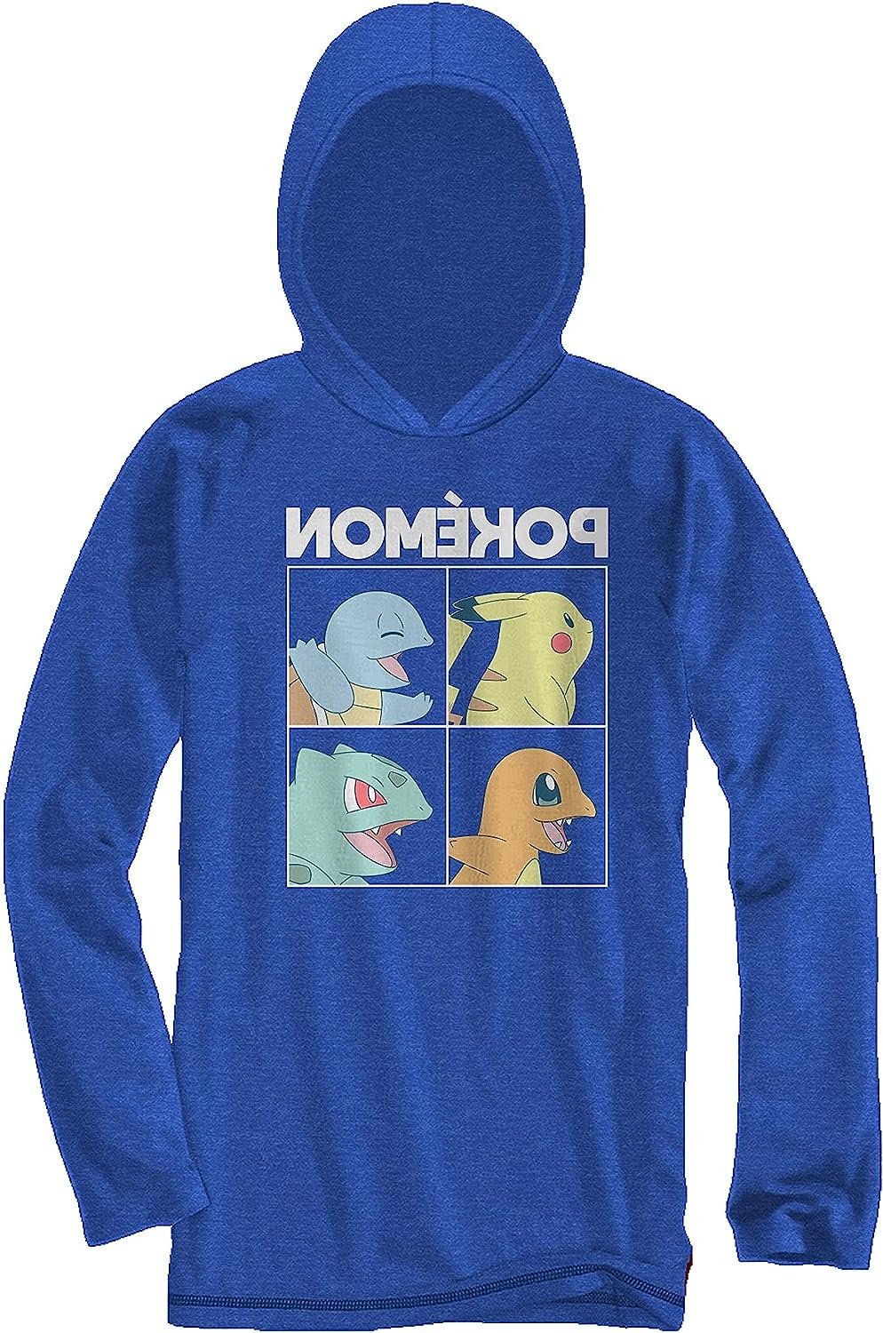 Pokemon Big Boys Charizard Long Sleeve T-Shirt Charizard Team Evolution