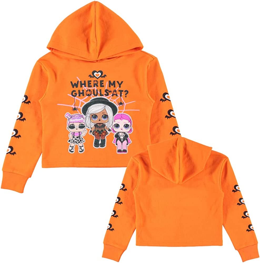 L.O.L. Surprise! Girls Halloween Hoodie- Diva & Kitty Queen Sizes 4-16