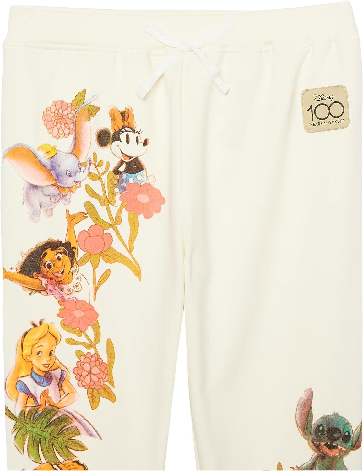 Disney Girls D100 Character Fleece Sweatshirt & Jogger Set - Mickey, Minnie, Stitch, Elsa, Mirabel - Girls 4-16