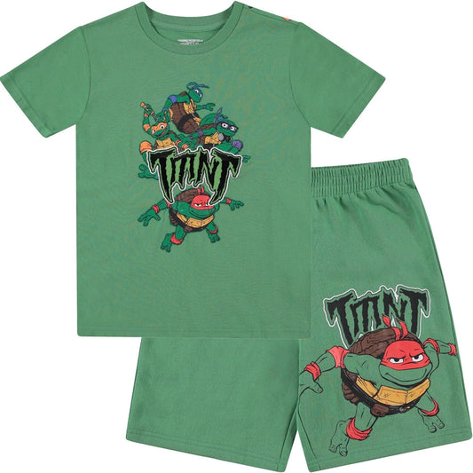 Teenage Mutant Ninja Turtles Boys T-Shirt and Shorts Set, Little and Big Boys Sizes 4-20